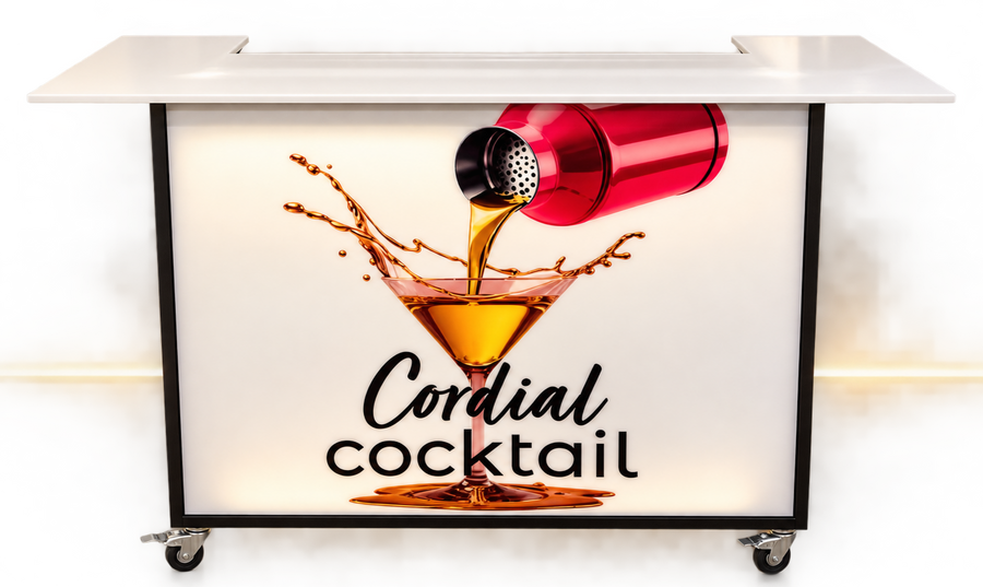 Luxury LED Mobile Bar